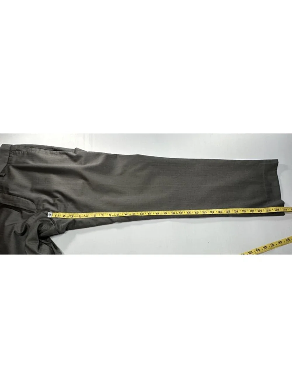 Banana Republic Non-Iron Slim Dress Pants Green Mens 34/32